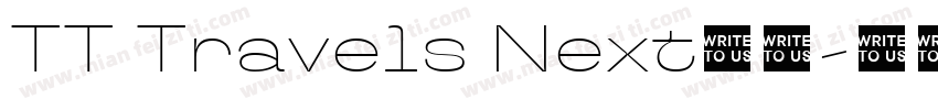 TT Travels Next字体字体转换